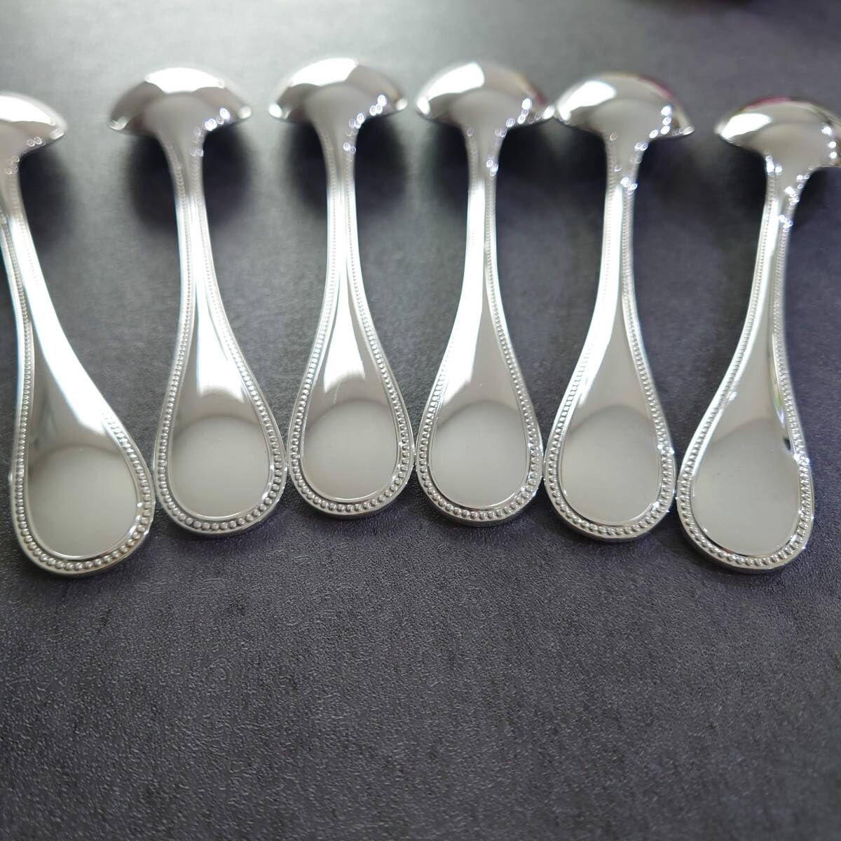 希少 クリストフル パール デザートスプーン 6点 クリストフル パール デザートスプーン 6点 希少 クリストフル パール